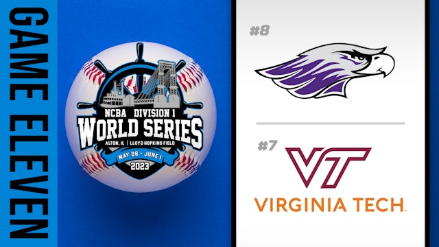 NCBA World Series- Game 11: Wisconsin-Whitewater vs Virginia Tech