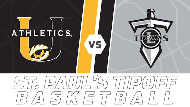 St. Paul's HOF Basketball Tip Off- Game 1: U-High vs Lakeshore