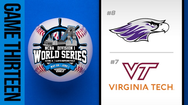 NCBA World Series- Game 13: Wisconsin-Whitewater vs Virginia Tech