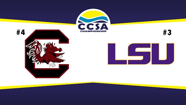 CCSA Beach Volleyball Tournament: South Carolina vs LSU
