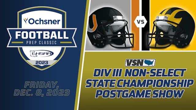 Union Parish vs St. James: Div III No...