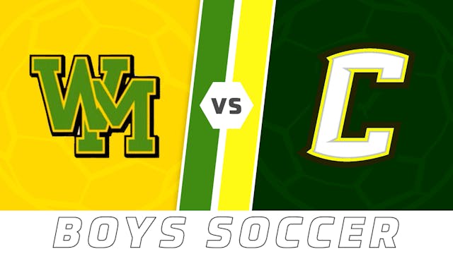 Boys Soccer: Washington-Marion vs Cec...