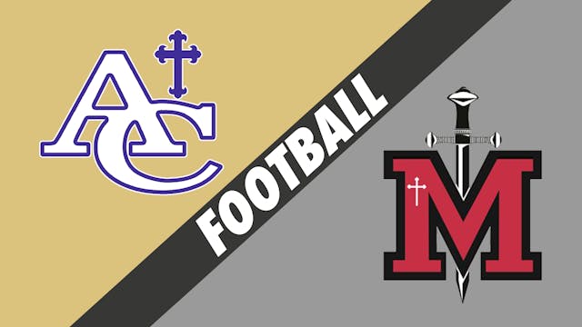 Football: Ascension Catholic vs St. M...