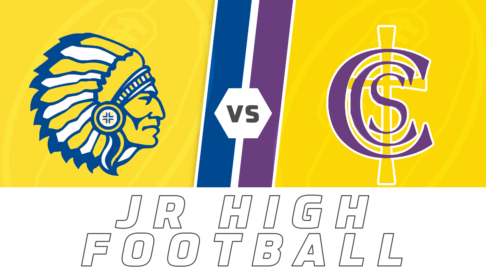 Jr High Football: Our Lady of Fatima vs Cathedral Carmel