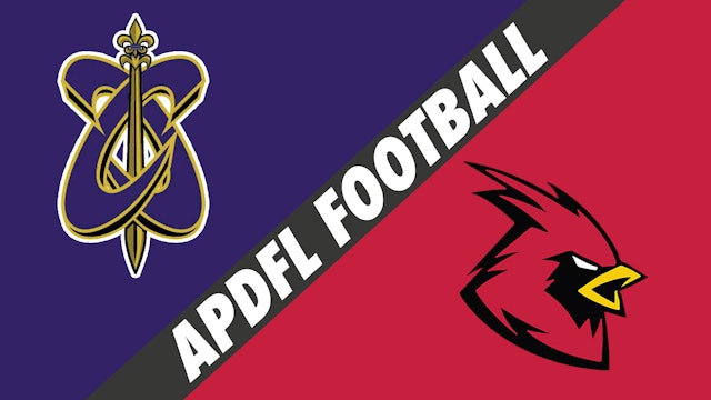APDFL Football: Crescent City Kings vs Bayou Lacombe Cardinals