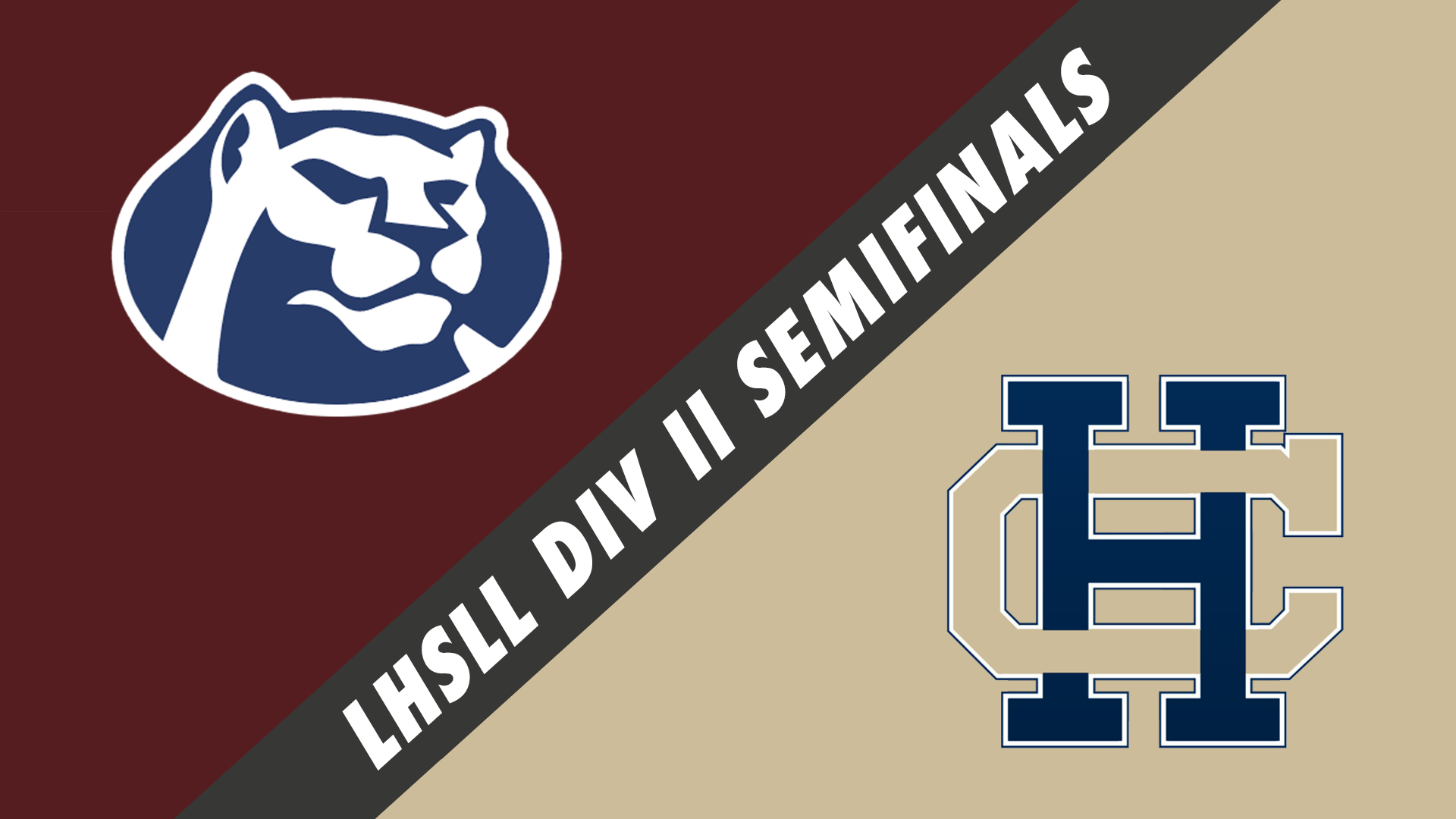 LHSLL Div II Semifinals: St. Thomas More vs Holy Cross
