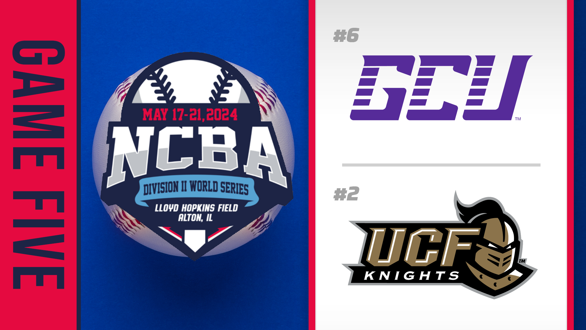 NCBA Div 2 World Series- Game Five: Grand Canyon vs Central Florida