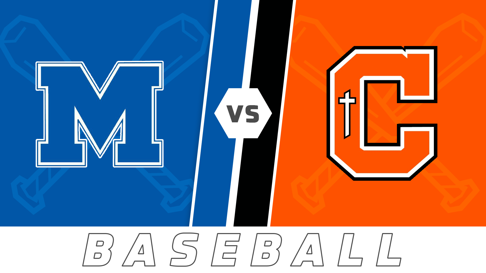 Baseball: Mandeville vs Catholic