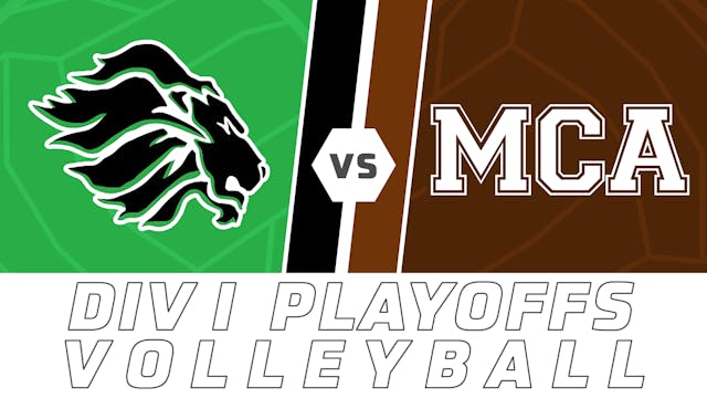 Volleyball Playoffs: Lafayette vs Mou...