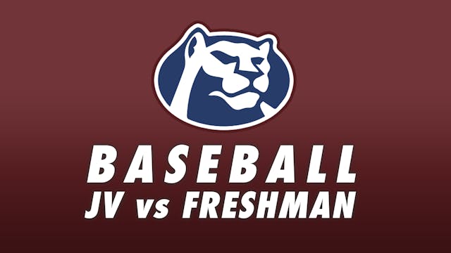 Baseball: St. Thomas More JV vs Freshman