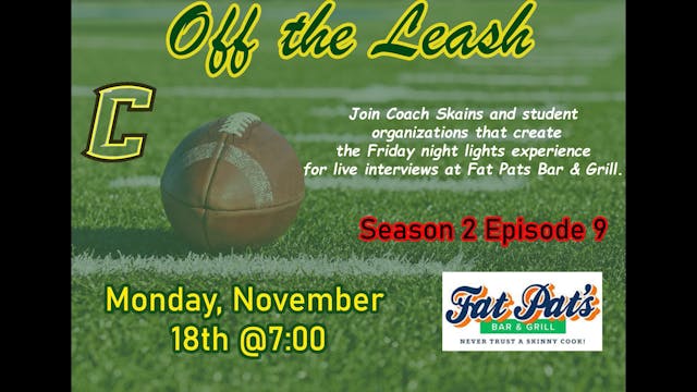 Cecilia Football: Off the Leash - S02E09