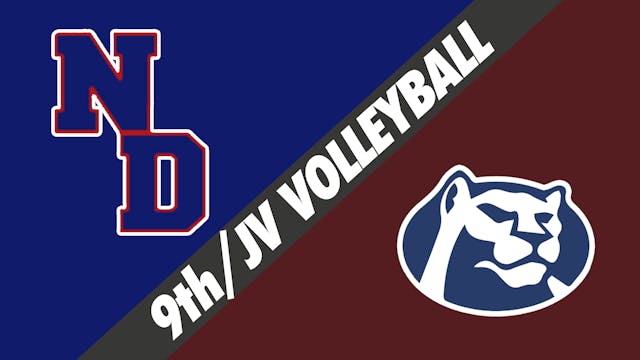 9th Grade/JV Volleyball: Notre Dame v...