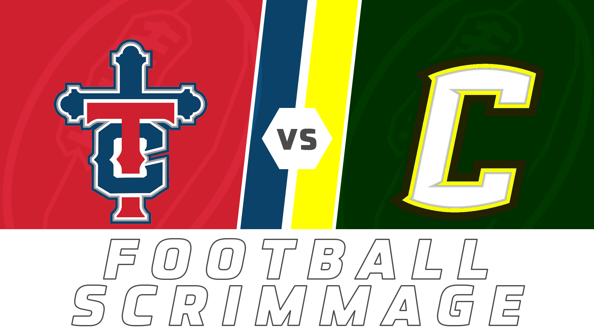 Football Scrimmage: Teurlings Catholic vs Cecilia