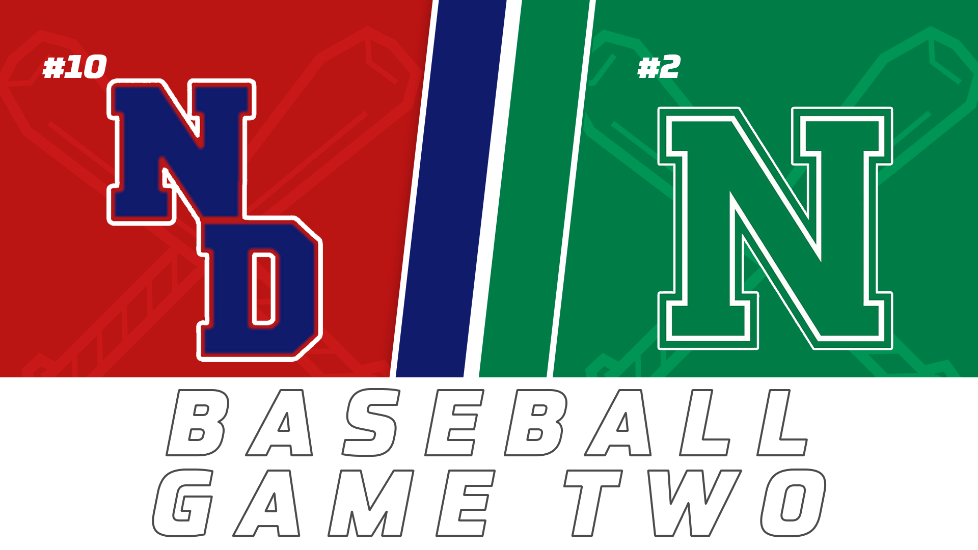 Baseball Playoffs- Game Two: Notre Da...