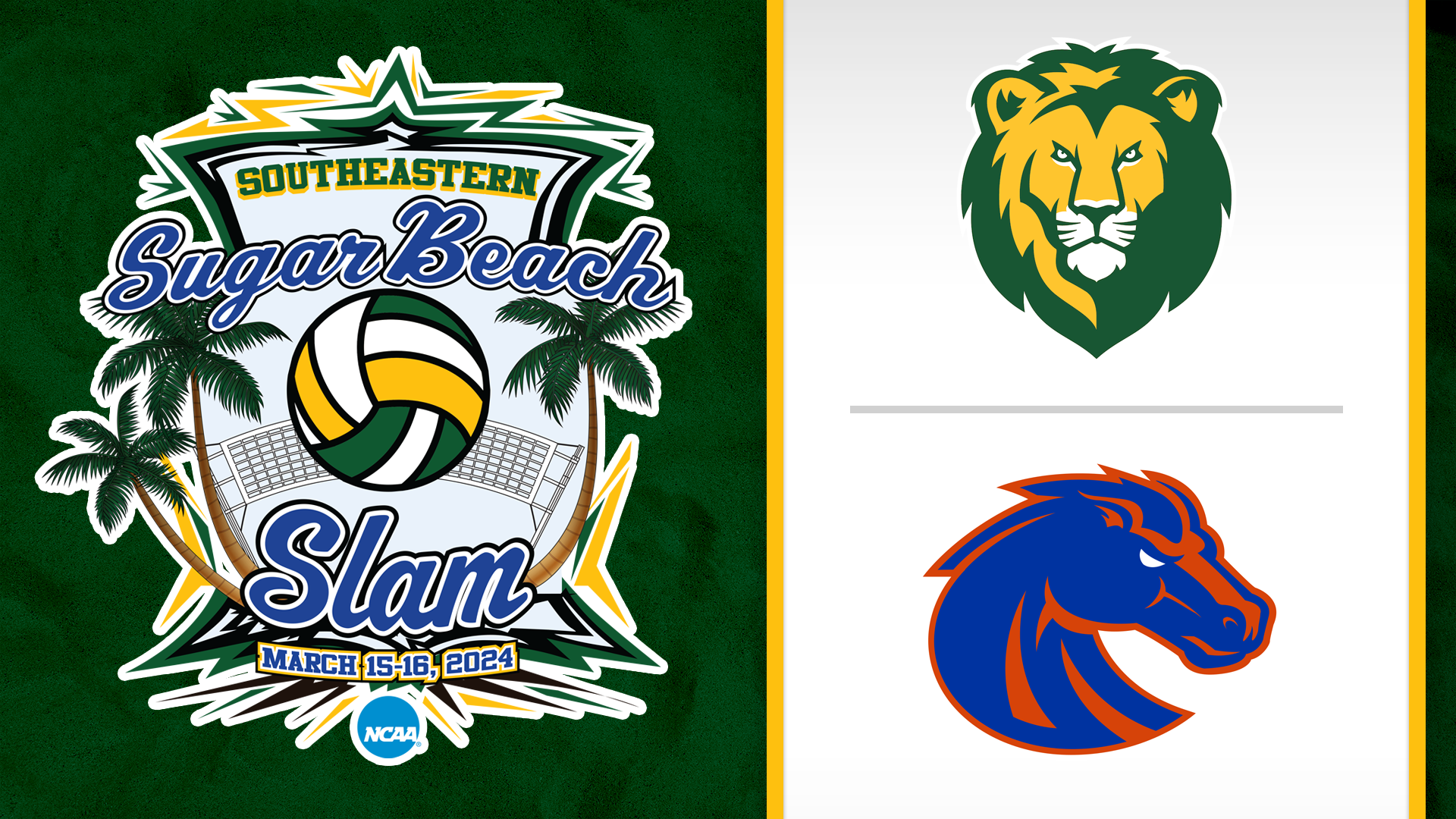 Sugar Beach Slam- Beach Volleyball Tournament: Southeastern LA vs Boise State