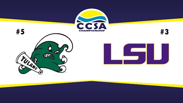 CCSA Beach Volleyball Tournament: Tulane vs LSU