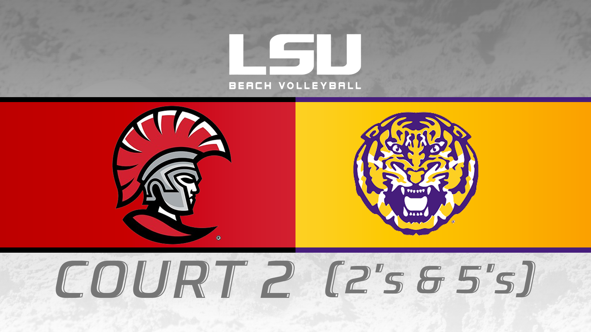 Tampa vs LSU: LSU Beach Invitational- Court Two