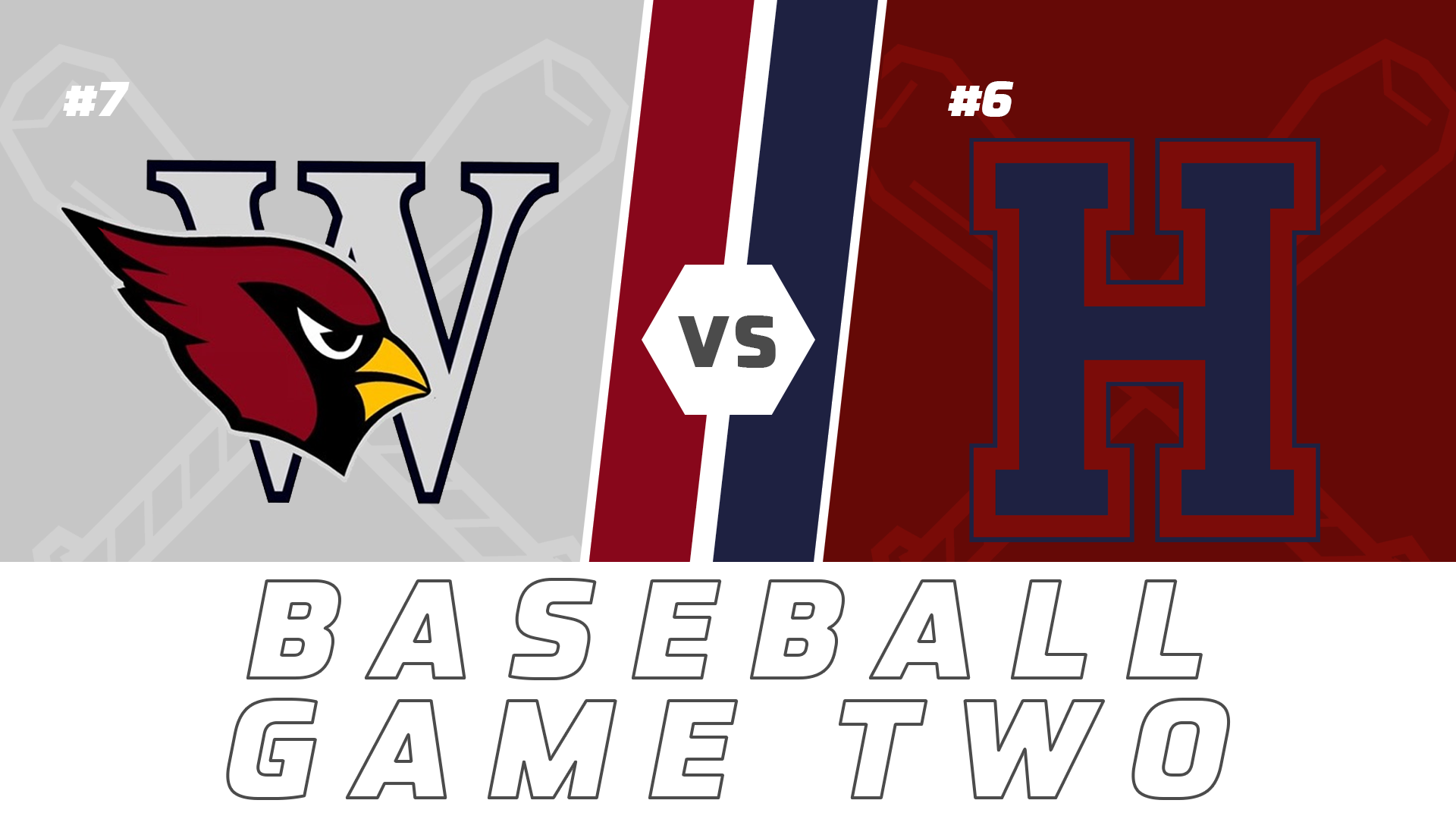 Baseball Playoffs- Game Two: E.D. White vs Hannan