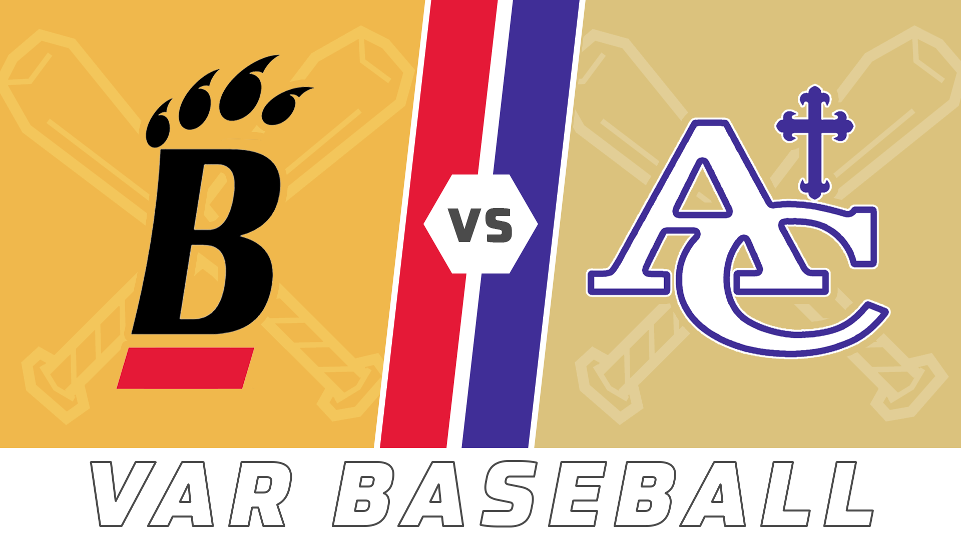 Varsity Baseball: Brusly vs Ascension Catholic