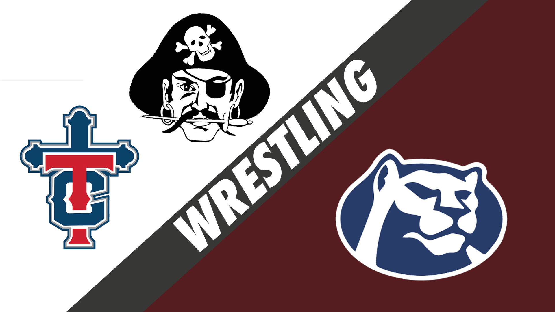 St. Thomas More Wrestling Match with Teurlings Catholic and Kaplan