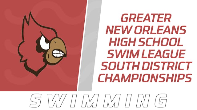 Greater New Orleans High School Swim ...