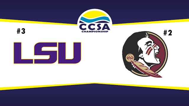 CCSA Beach Volleyball Tournament: LSU...