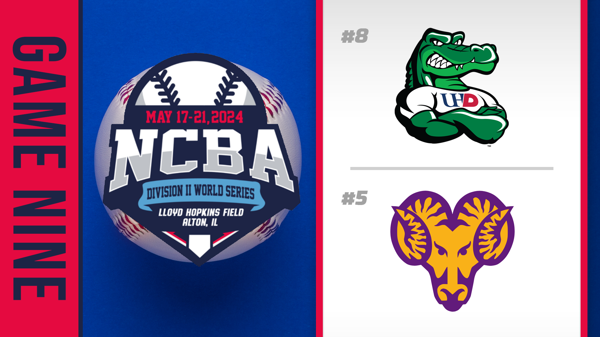 NCBA Div 2 World Series- Game Nine: Houston-Downtown vs West Chester