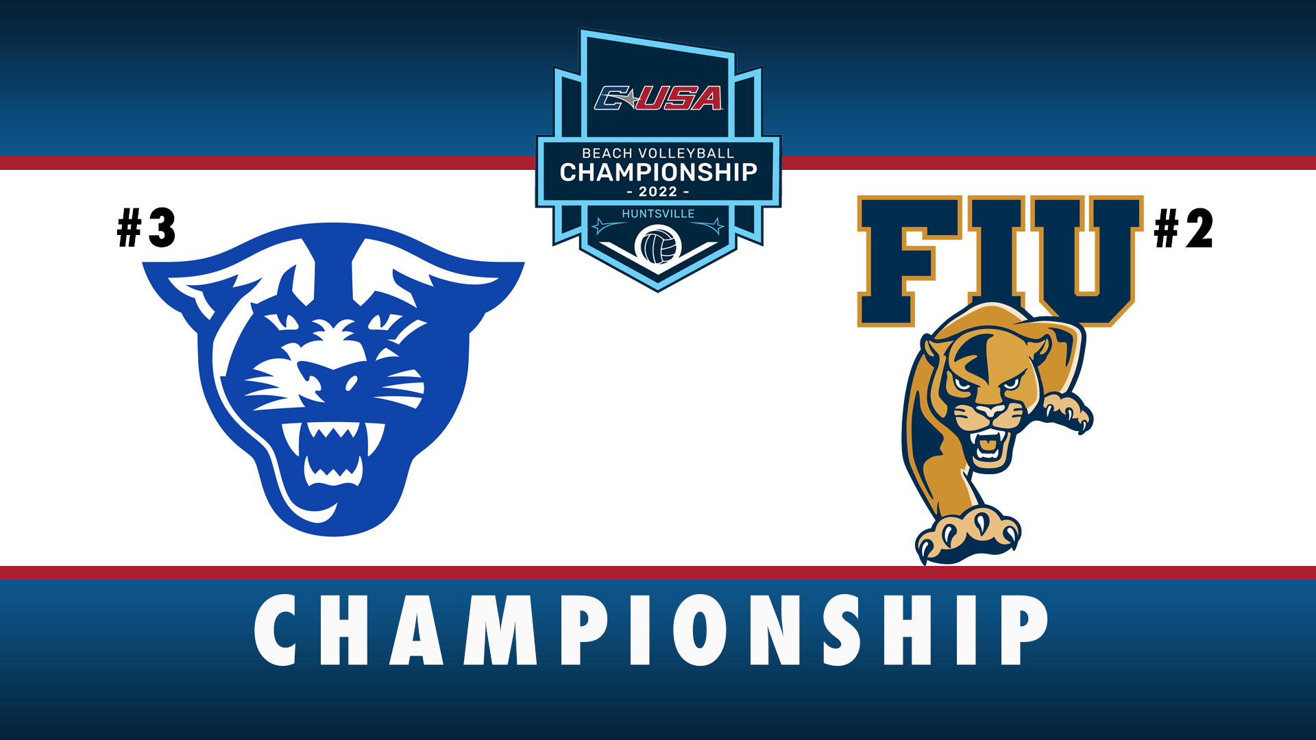 C-USA Beach Volleyball Championship: Georgia State vs FIU
