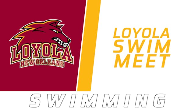 Loyola Swim Meet