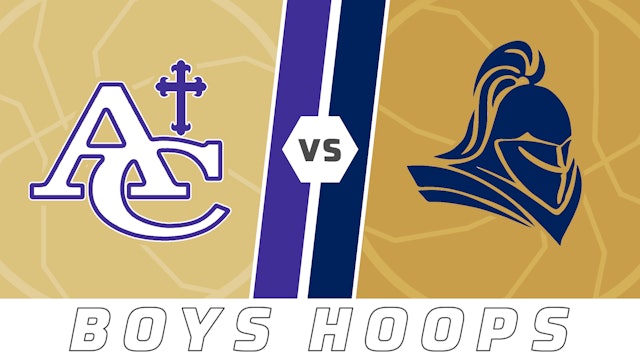 Boys Basketball: Ascension Catholic vs Episcopal