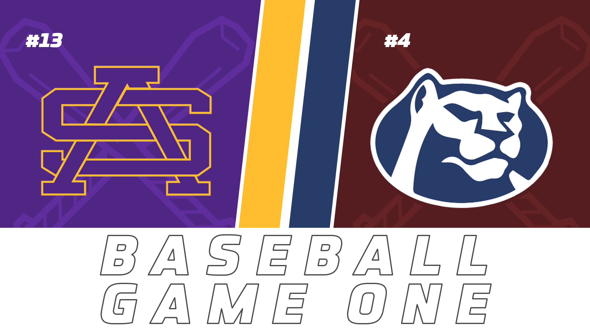 Baseball Playoffs- Game One: St. Augustine vs St. Thomas More