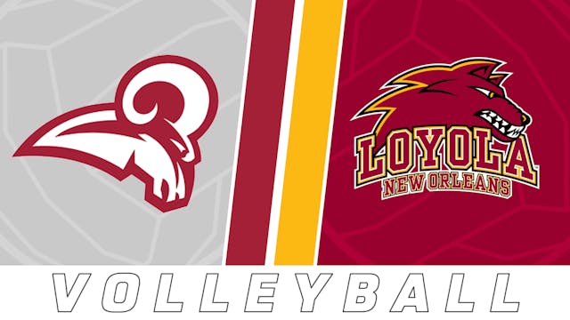 College Volleyball: Mobile vs Loyola