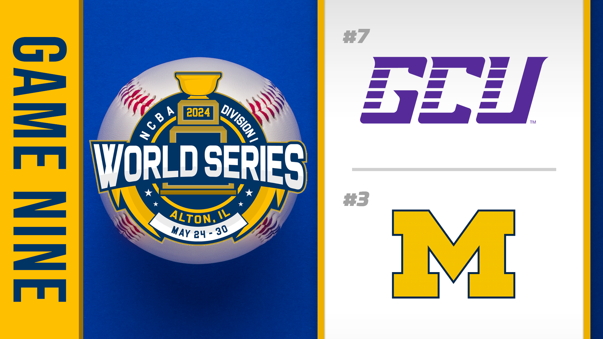 NCBA Div 1 World Series- Game Nine: Grand Canyon vs Michigan