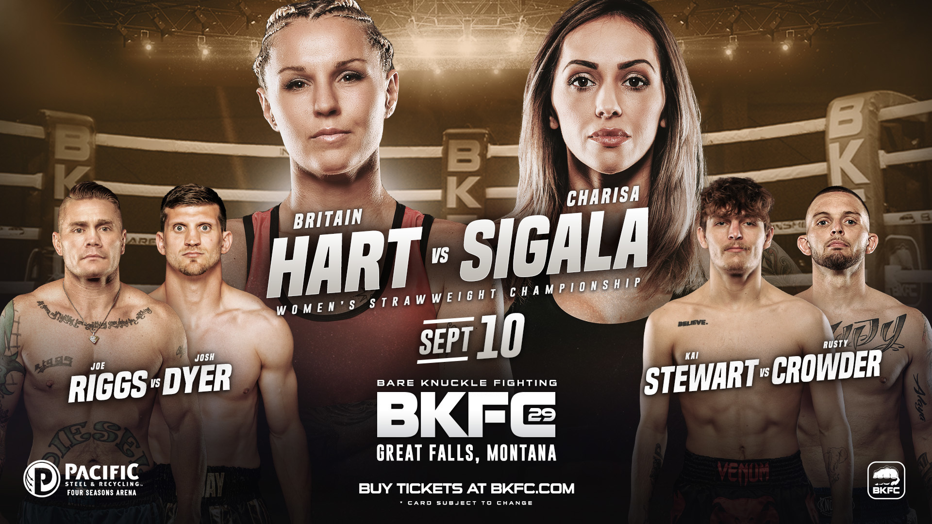 BKFC: Hart vs Sigala