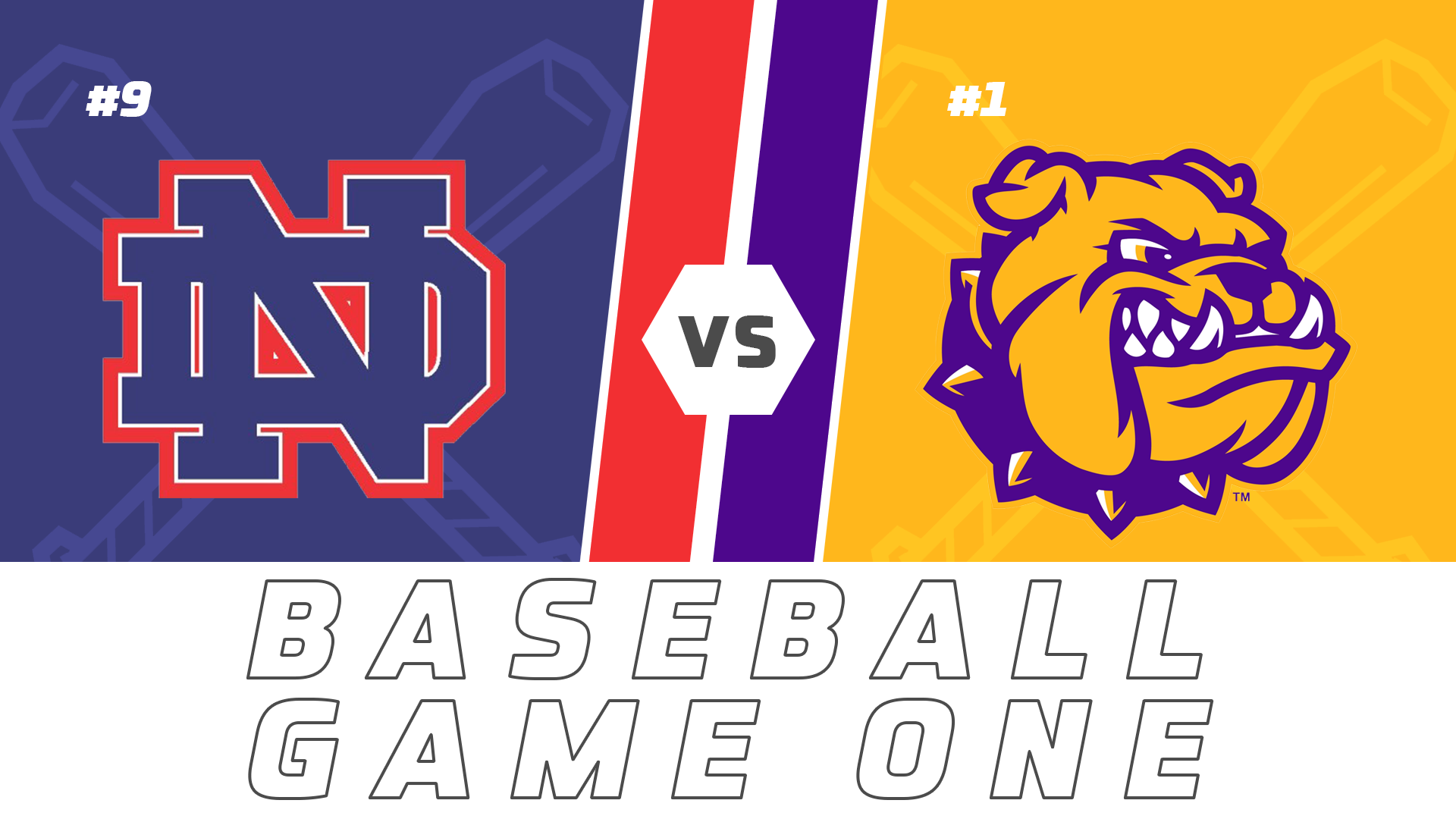 Baseball Playoffs- Game One: North DeSoto vs Lutcher