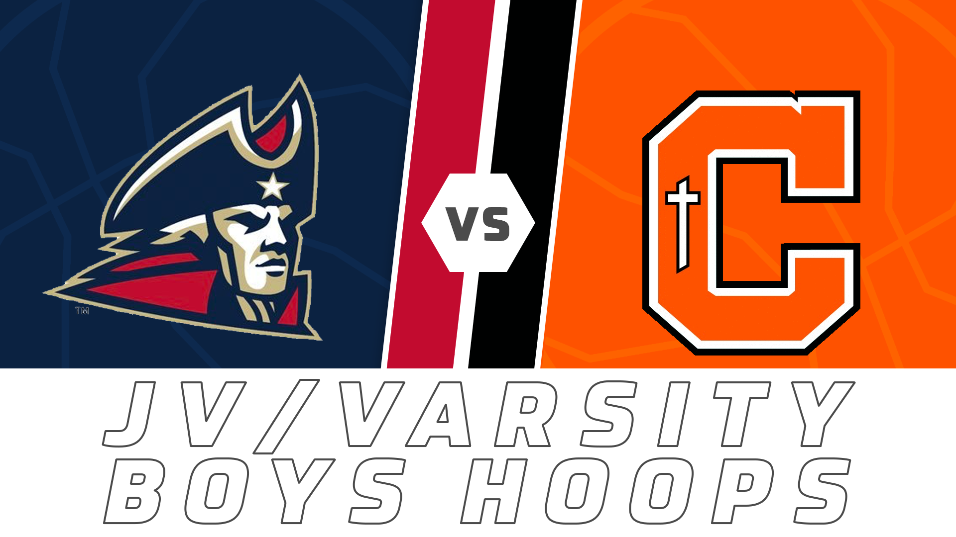 JV & Varsity Boys Basketball: Liberty Magnet vs Catholic