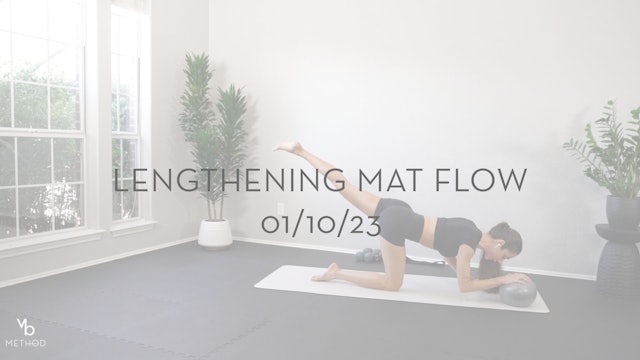 Lengthening Mat Flow 01/10/23