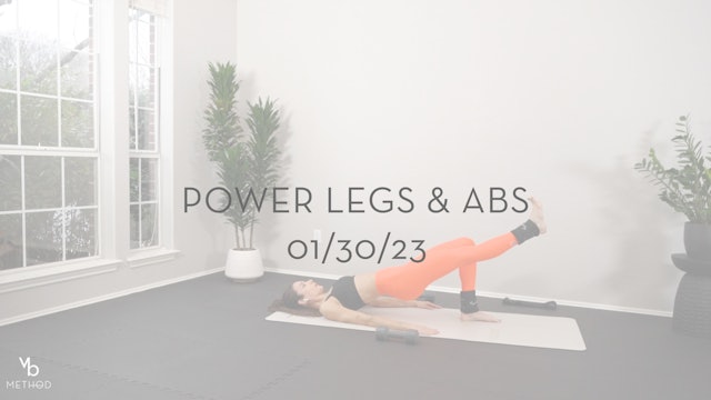 Power Legs & Abs 01/30/23