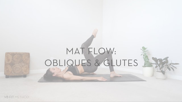 Mat Flow: Obliques and Glutes