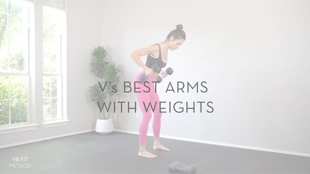 V’s Best Arms with Weights