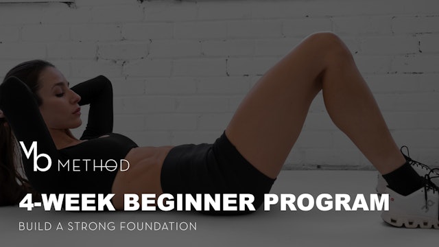 4-Week Full Body Beginner Program