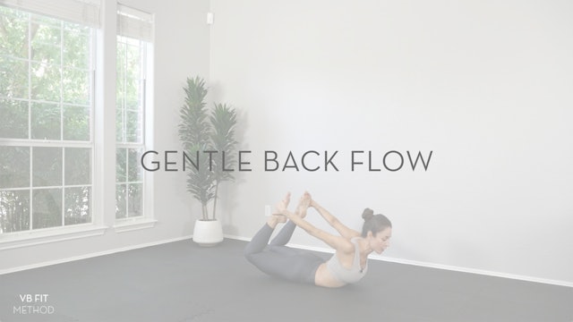 Gentle Back Flow