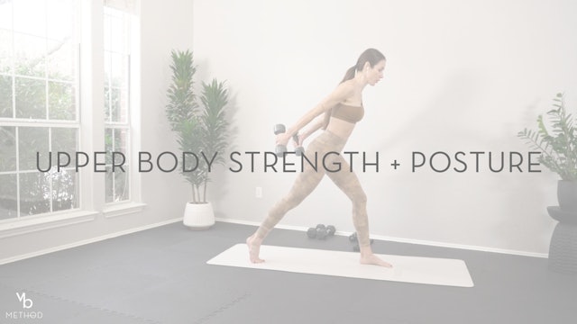 Upper Body Strength + Posture 01/12/23