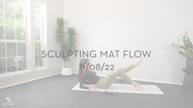 Sculpting Mat Flow 11/08/22