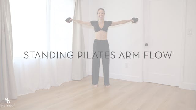 Standing Pilates Arm Flow