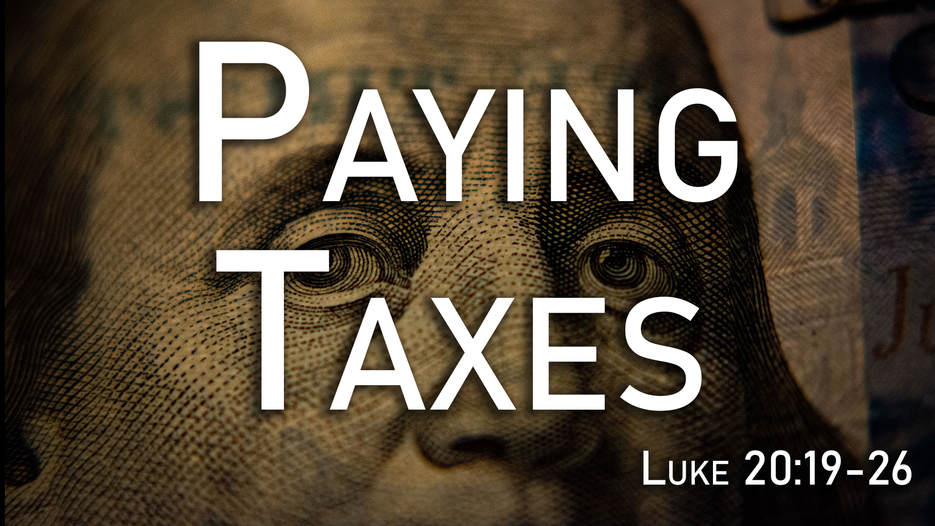At Calvary "Paying Taxes"