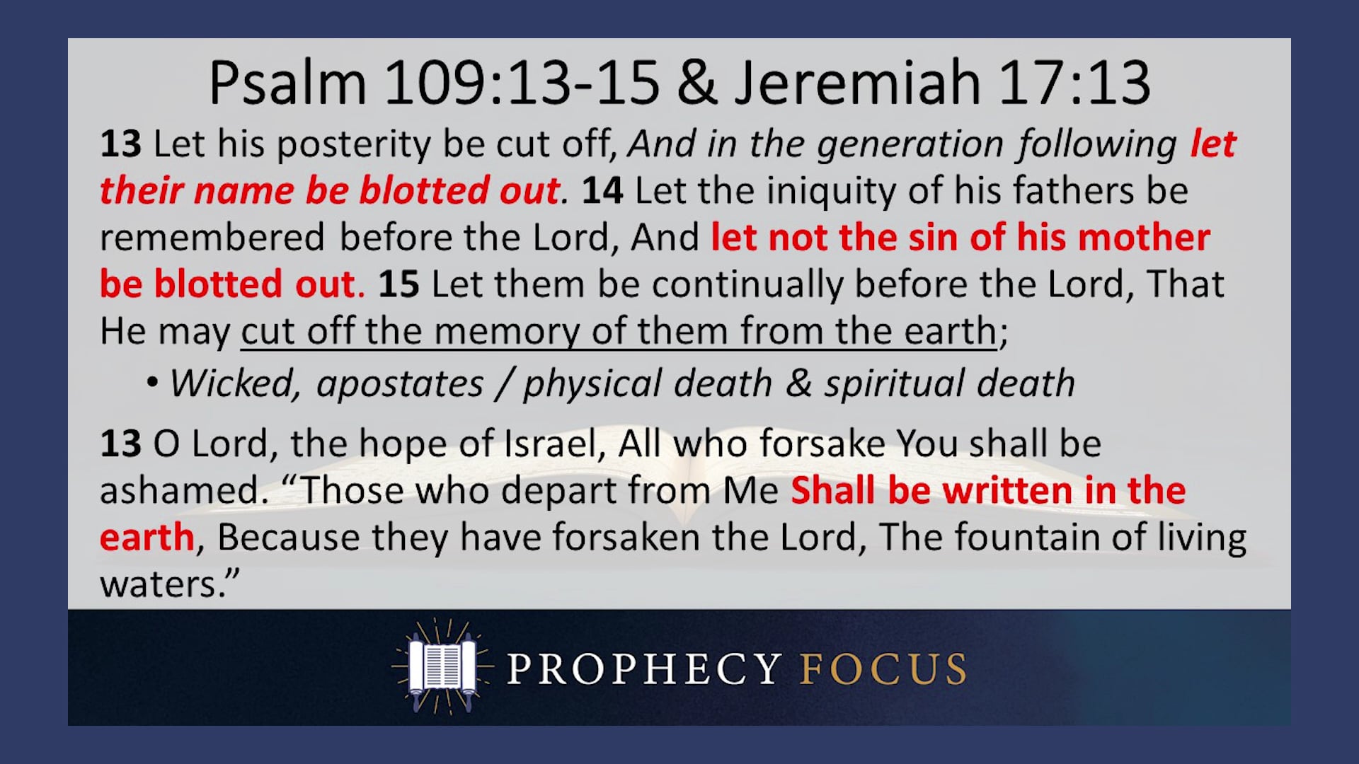 The Book Of Life - Part 2