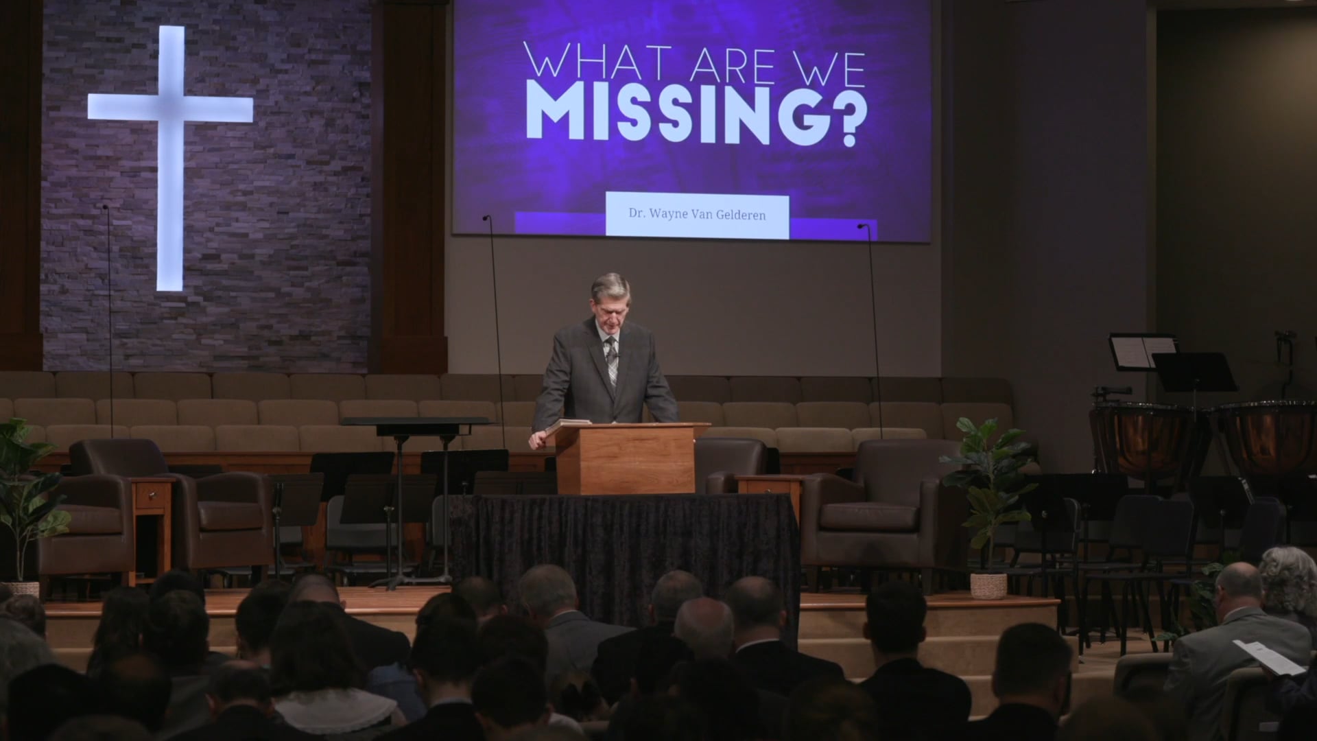 "What Are We Missing?" with Wayne Van Gelderen