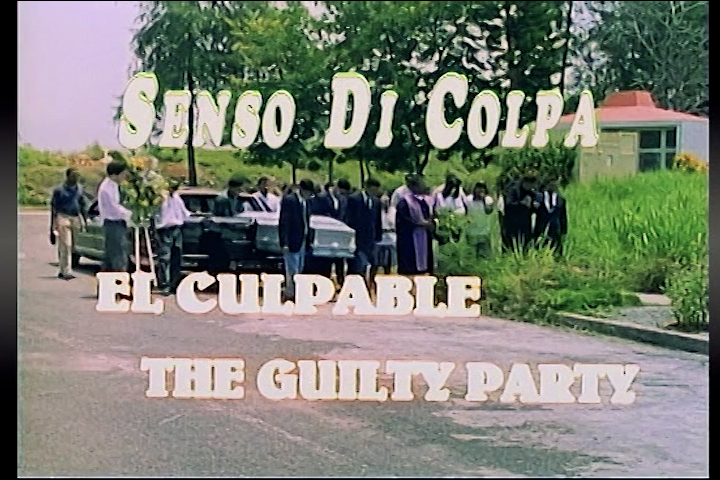 Senso De Colpa (The Guilty Party) - Harvest Productions (Italian)