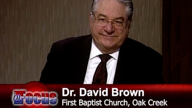 Dr. David Brown "The Bible’s Teaching On Self-Defense"